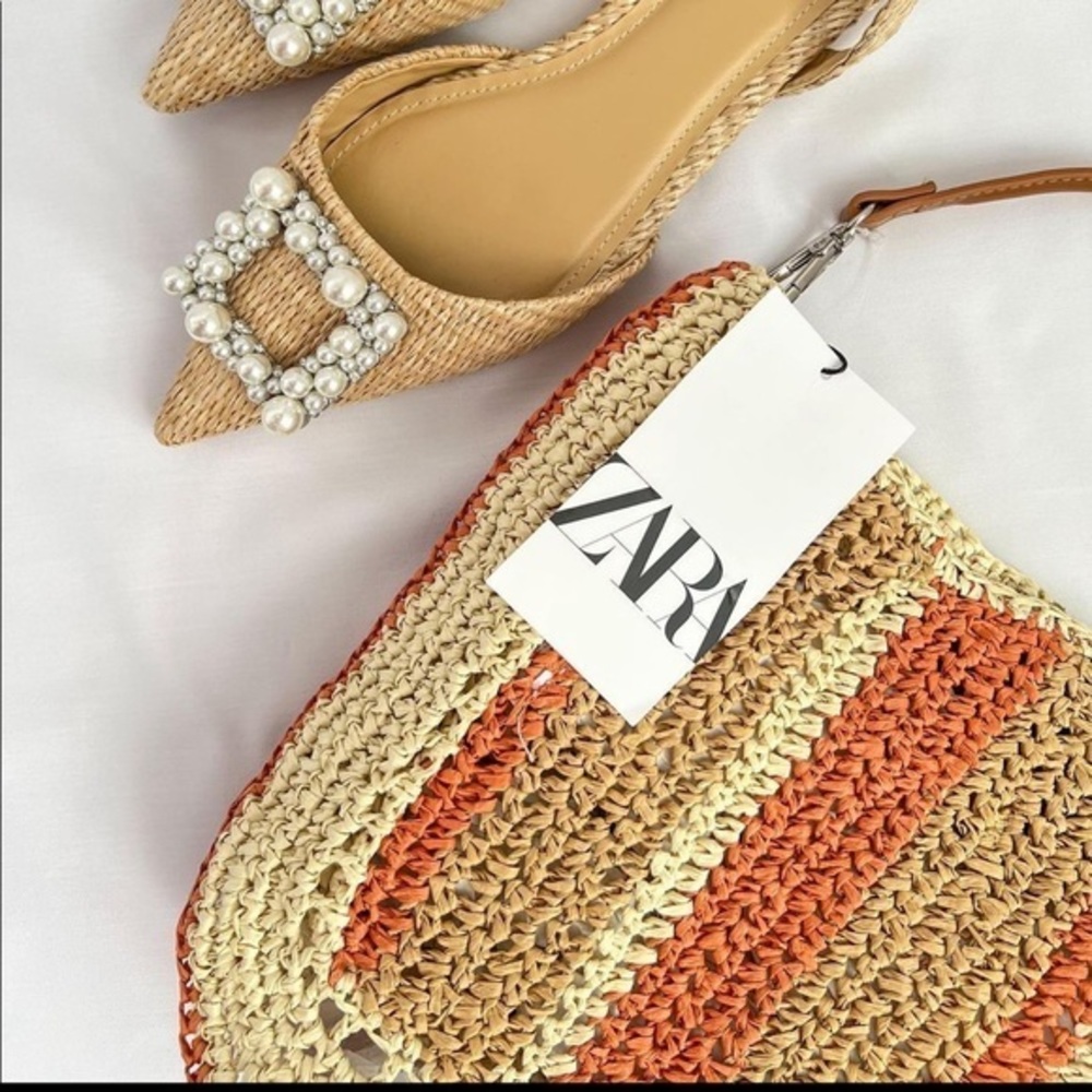 ZARA Woven bucket bag 6218/910 - Picture 4 of 14